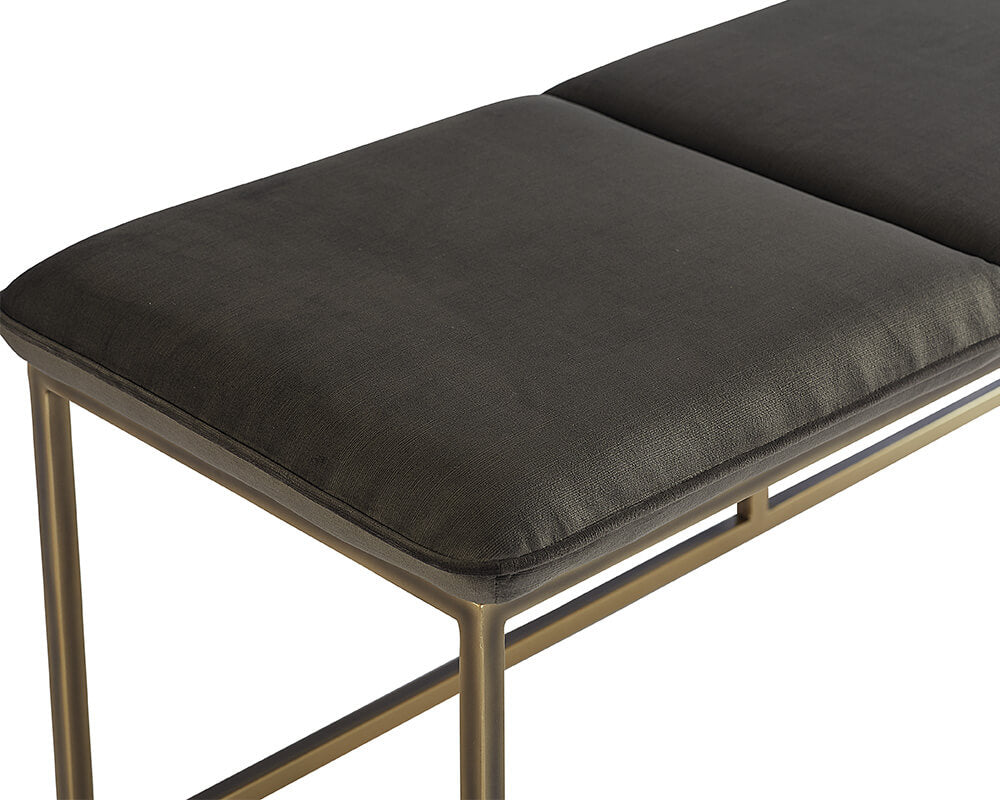 SUNPAN Alley Bench  Rustic Bronze - Piccolo Pebble 105628