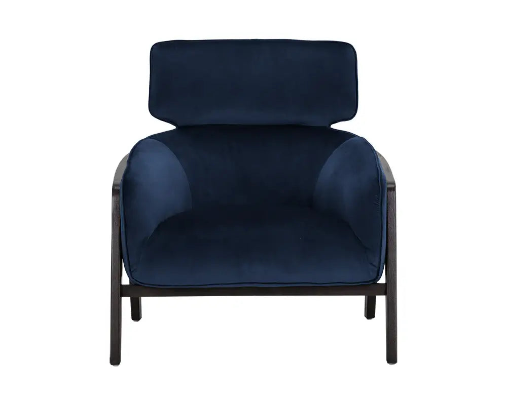 Sunpan Maximus Lounge Chair Blue 105926