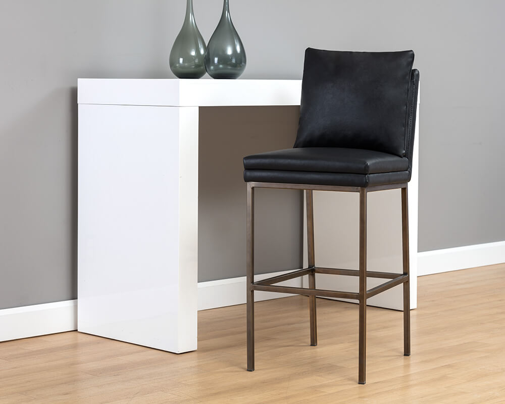 SUNPAN Paige Barstool - Bravo Black 105942