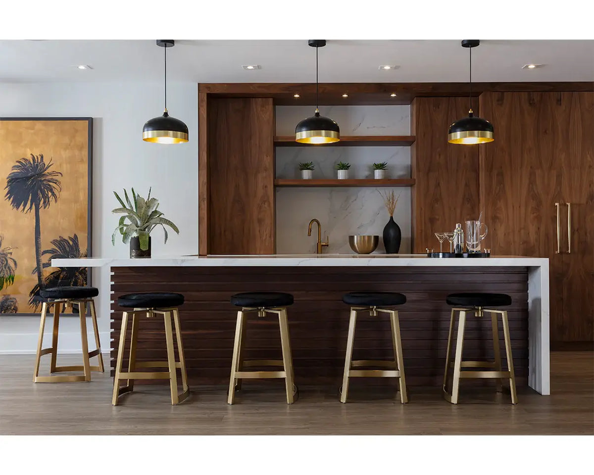 SUNPAN  HENDRIX SWIVEL COUNTER STOOL 106008