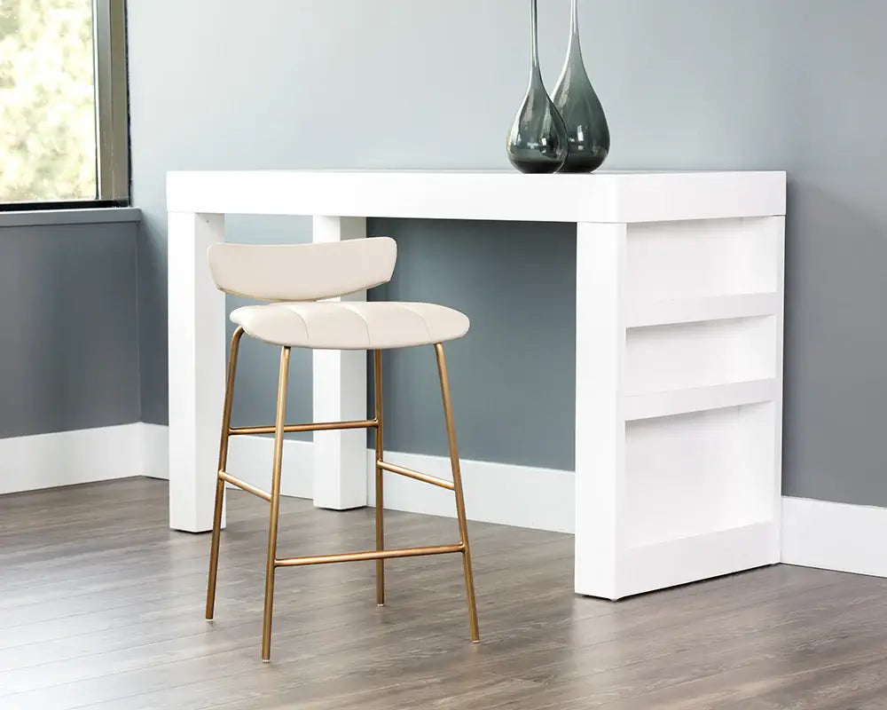 SUNPAN LORELEI COUNTER STOOL CREAM 106017