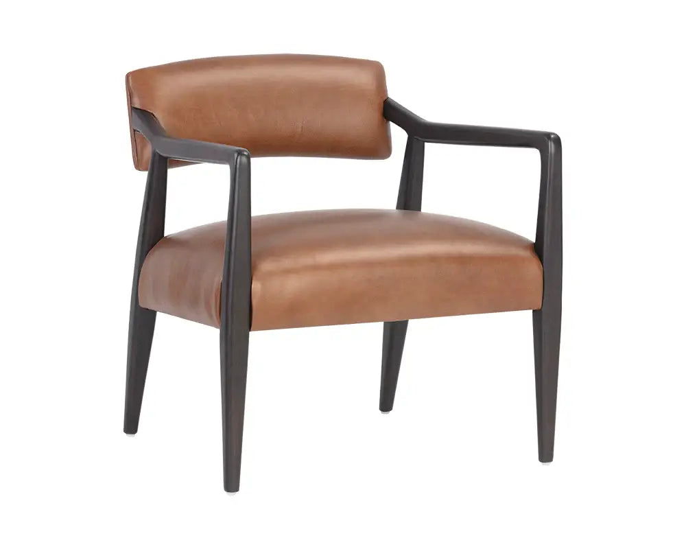 Sunpan Keagan Lounge Chair Shalimar Tobacco 110562