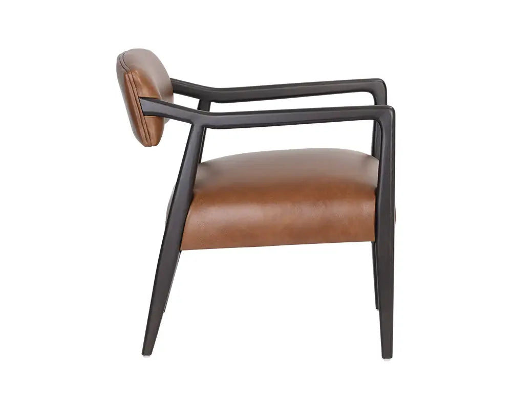 Sunpan Keagan Lounge Chair Shalimar Tobacco 110562