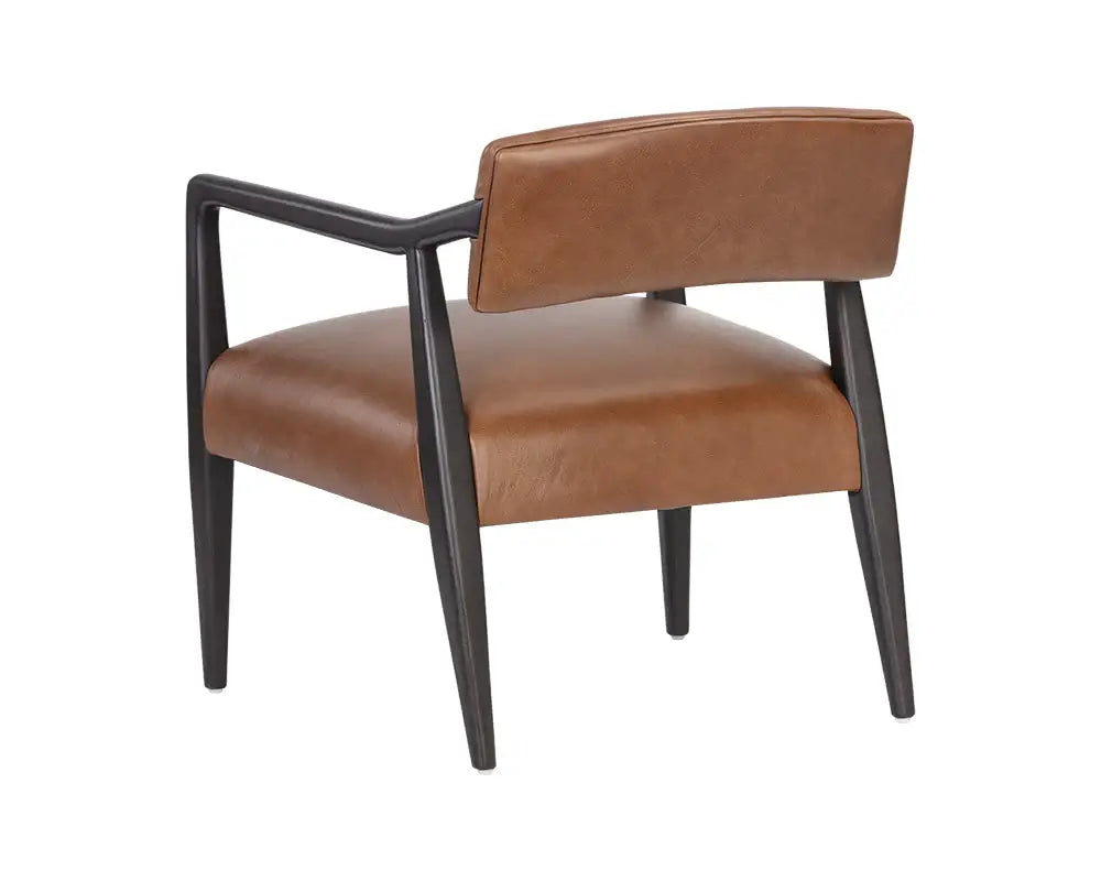 Sunpan Keagan Lounge Chair Shalimar Tobacco 110562