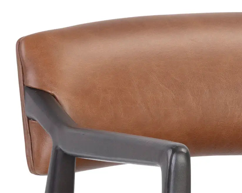 Sunpan Keagan Lounge Chair Shalimar Tobacco 110562