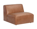 SUNPAN Watson Modular Armless Chair - Marseille Camel Leather 106176