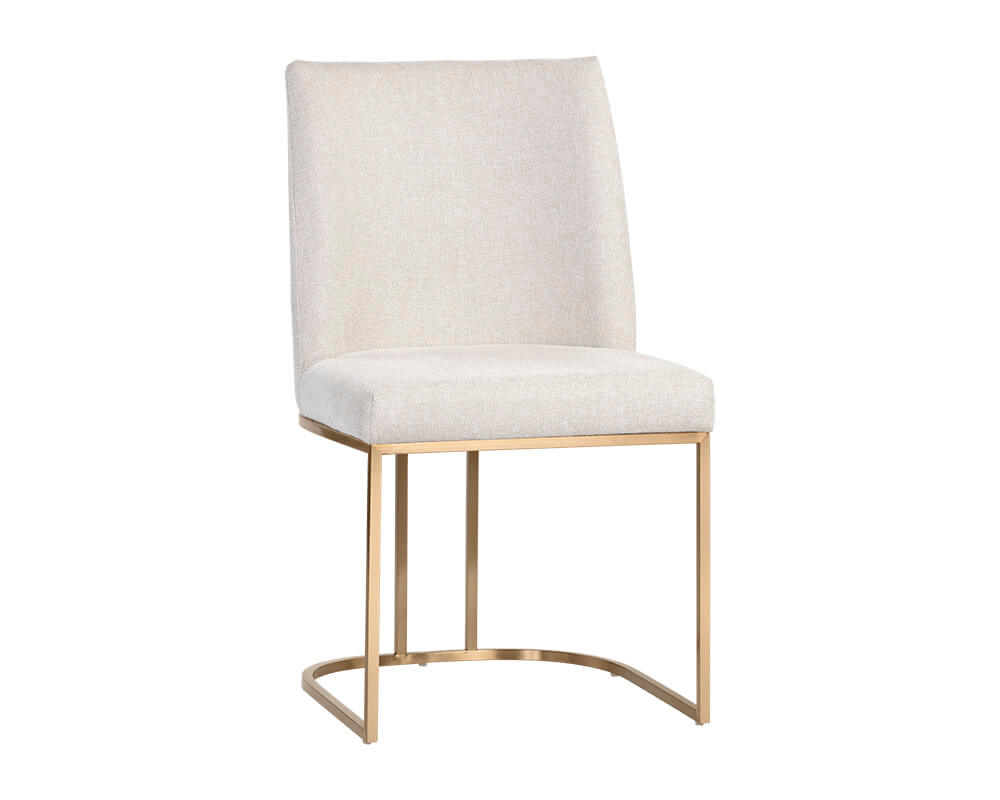 SUNPAN Rayla Dining Chair - Belfast Oatmeal SET OF TWO 106178