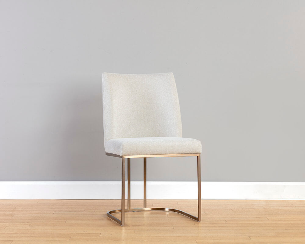 SUNPAN Rayla Dining Chair - Belfast Oatmeal SET OF TWO 106178