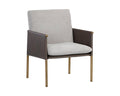 SUNPAN Bellevue Lounge Chair Belfast Heather Grey / Bravo Ash 106183