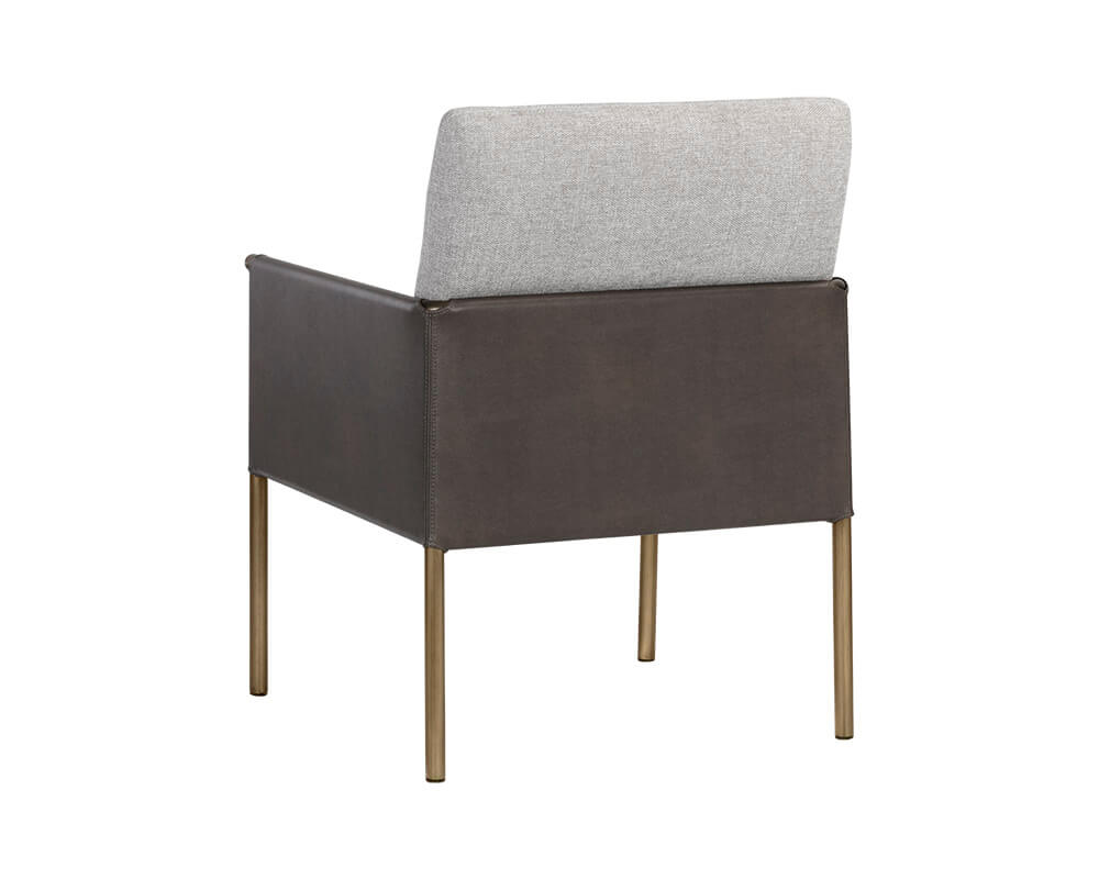 SUNPAN Bellevue Lounge Chair Belfast Heather Grey / Bravo Ash 106183