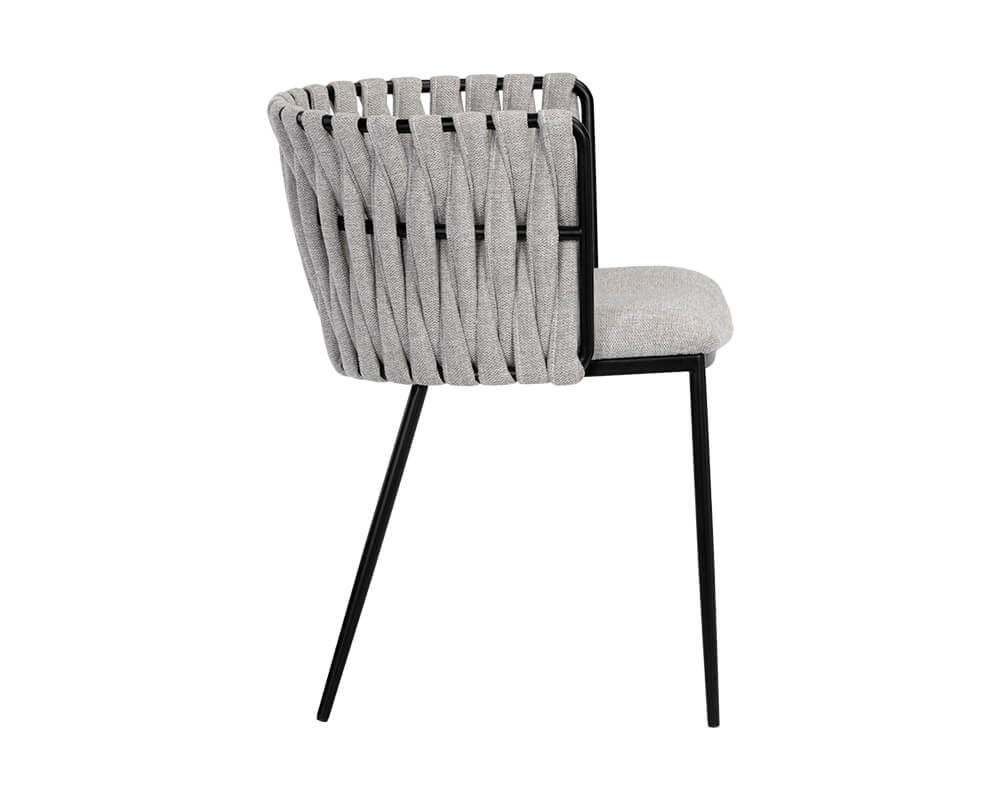 SUNPAN Sarai Dining Armchair - Belfast Heather Grey 106187