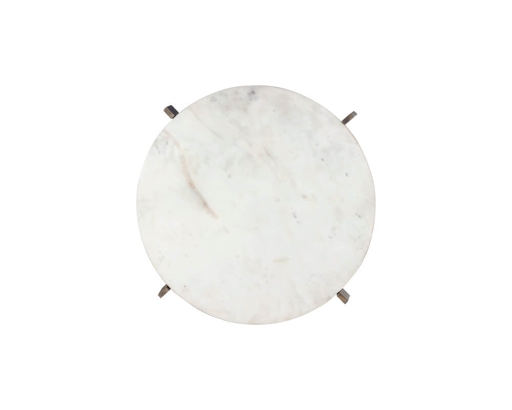 SUNPAN Anak Side Table - White 106289