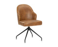 SUNPAN Bretta Swivel Dining Chair - Tobacco Tan 106375