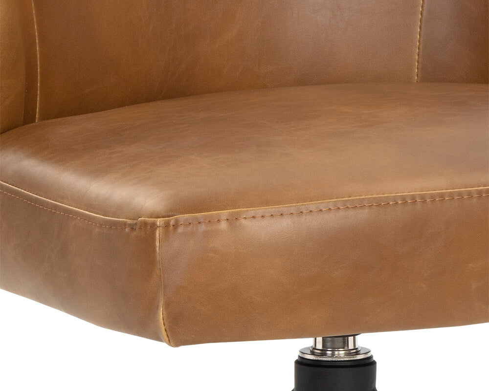 SUNPAN Bretta Swivel Dining Chair - Tobacco Tan 106375