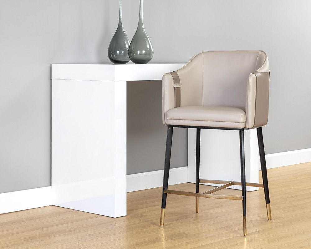 SUNPAN Carter Counter Stool Napa Beige Napa Tan 106433