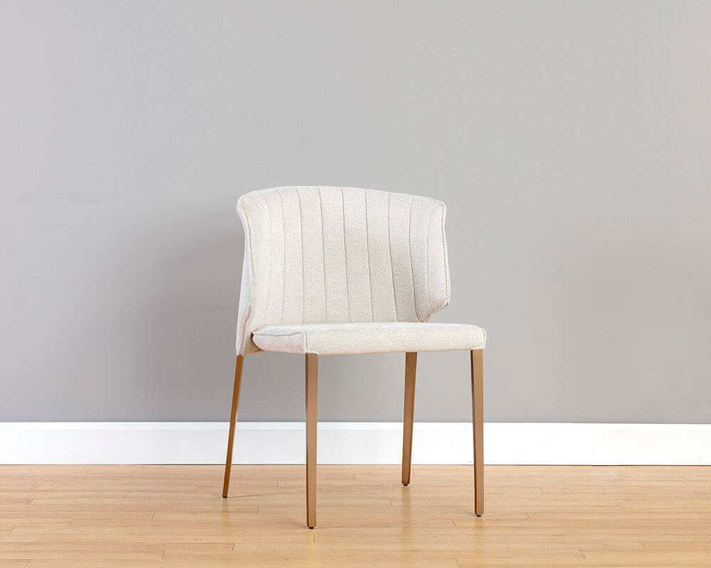 SUNPAN Zayden Dining Chair - Belfast Oatmeal 106477