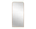 SUNPAN Calabasas Floor Mirror - Brass 106554