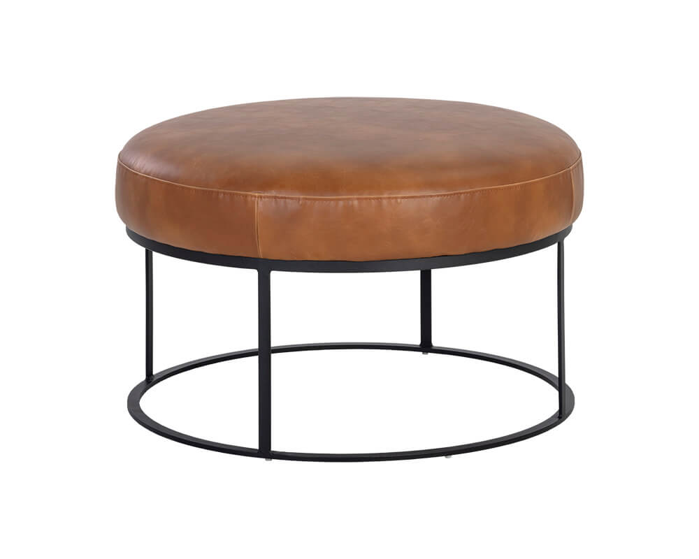 SUNPAN Elgin Ottoman - Tobacco Tan 106578