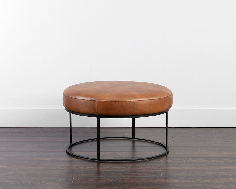 SUNPAN Elgin Ottoman - Tobacco Tan 106578