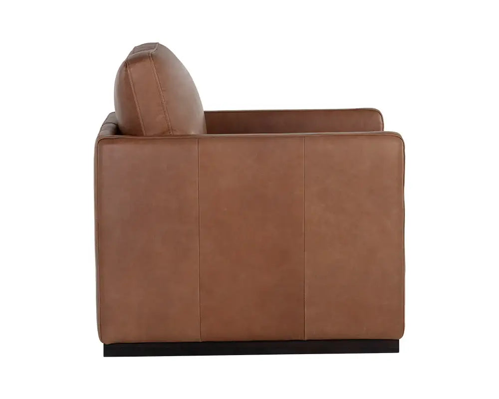 Sunpan Portman Swivel Lounge Chair Marseille Camel 106586