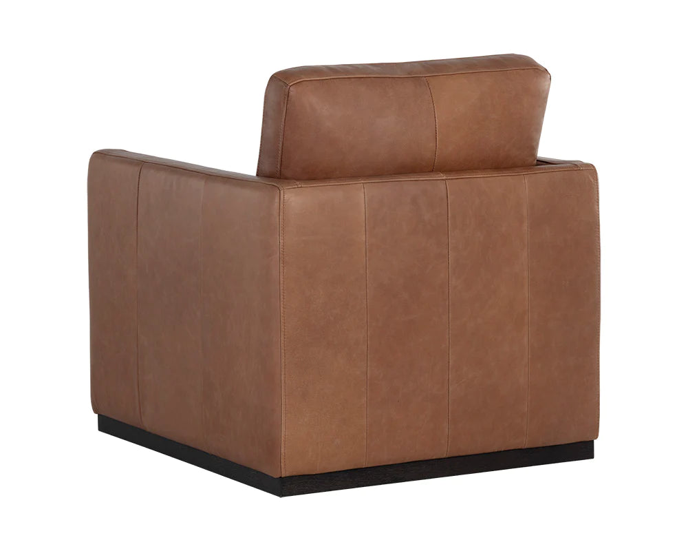 Sunpan Portman Swivel Lounge Chair Marseille Camel 106586