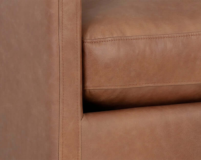 Sunpan Portman Swivel Lounge Chair Marseille Camel 106586