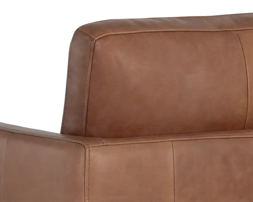 Sunpan Portman Swivel Lounge Chair Marseille Camel 106586