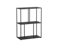 SUNPAN Eiffel Low Bookcase Small - Black 106599