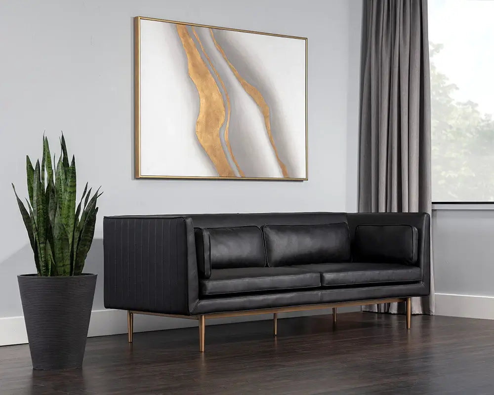 SUNPAN  BATAVIA SOFA - BRAVO BLACK 112440