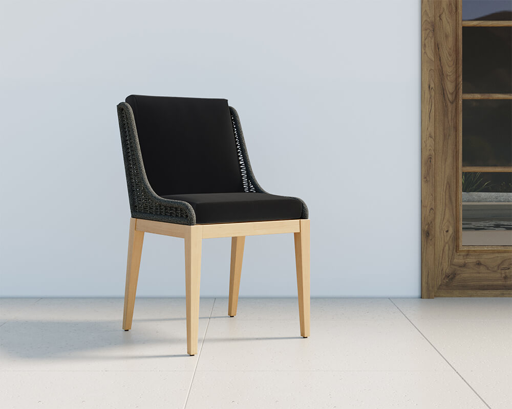 SUNPAN Sorrento Dining Chair - Arashi Black 110963