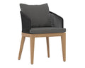 SUNPAN Capri Dining Armchair Natural - Gracebay Grey 109476