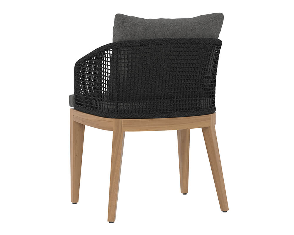 SUNPAN Capri Dining Armchair Natural - Gracebay Grey 109476