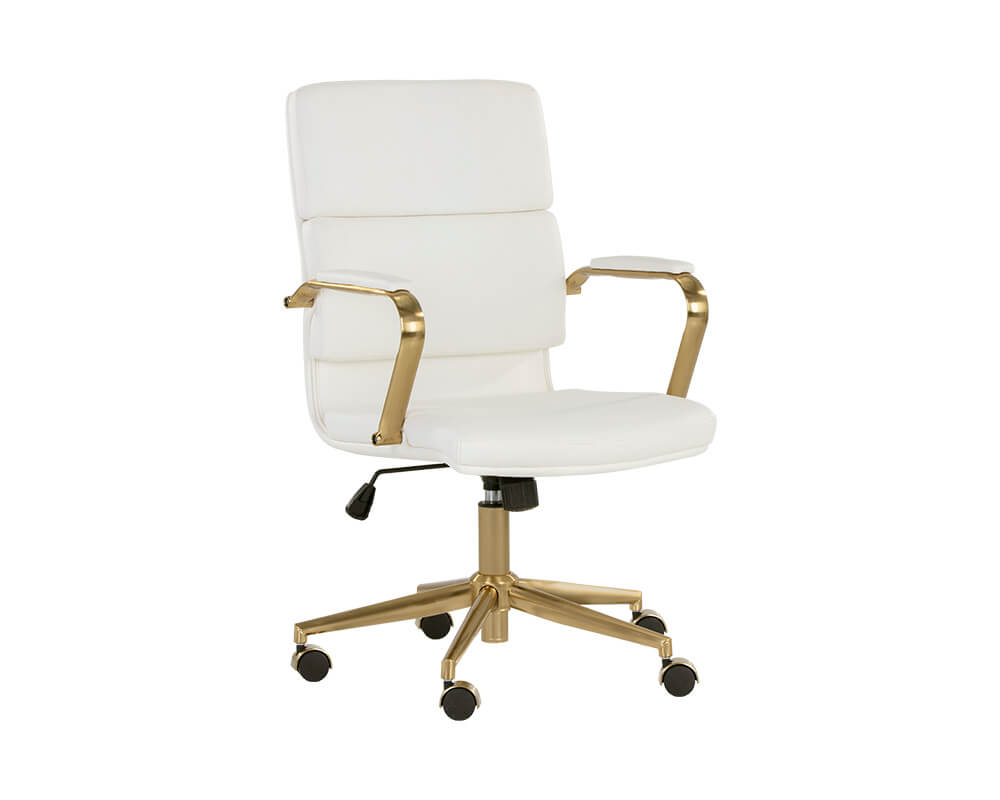 SUNPAN Kleo Office Chair - Snow 106655