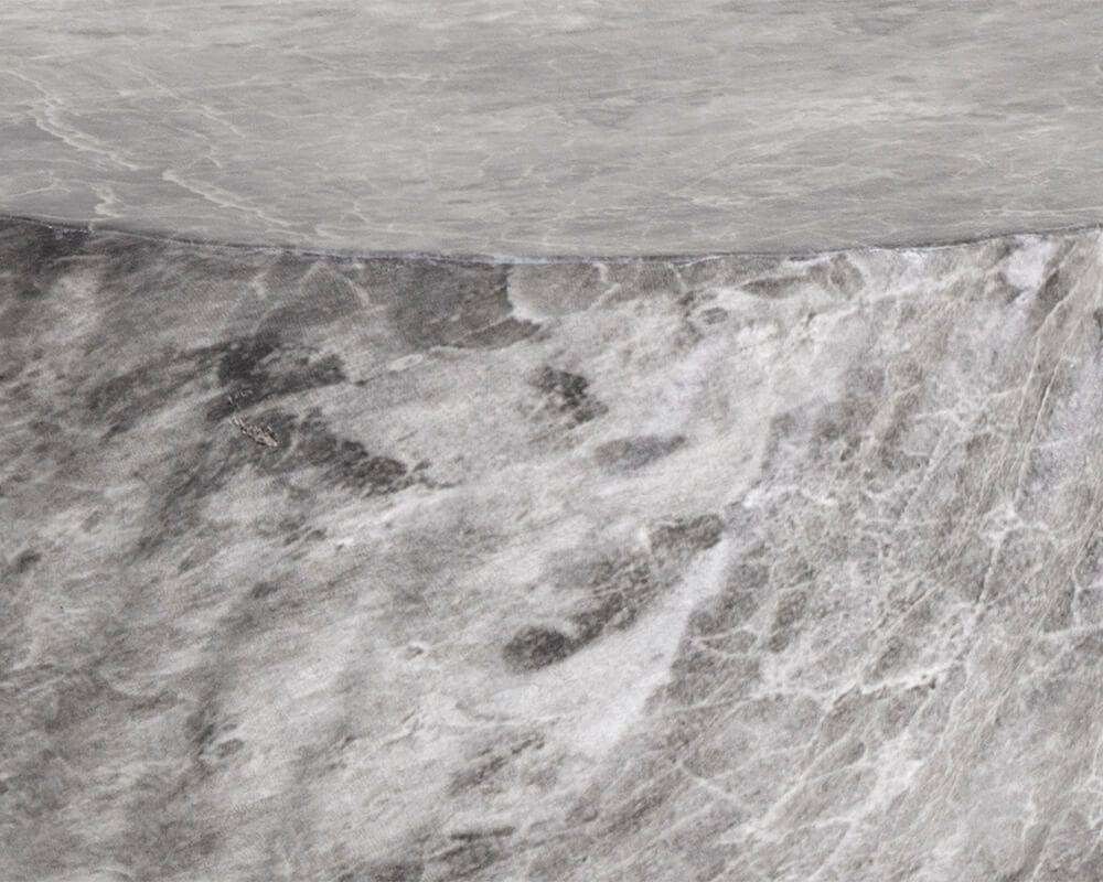 SUNPAN Cara End Table Marble Look - Grey 106775
