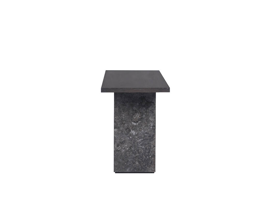SUNPAN Rebel Console Table Grey Marble / Charcoal Grey 106828
