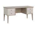 SUNPAN Pattinson Desk White Ceruse - Cream Shagreen 106867