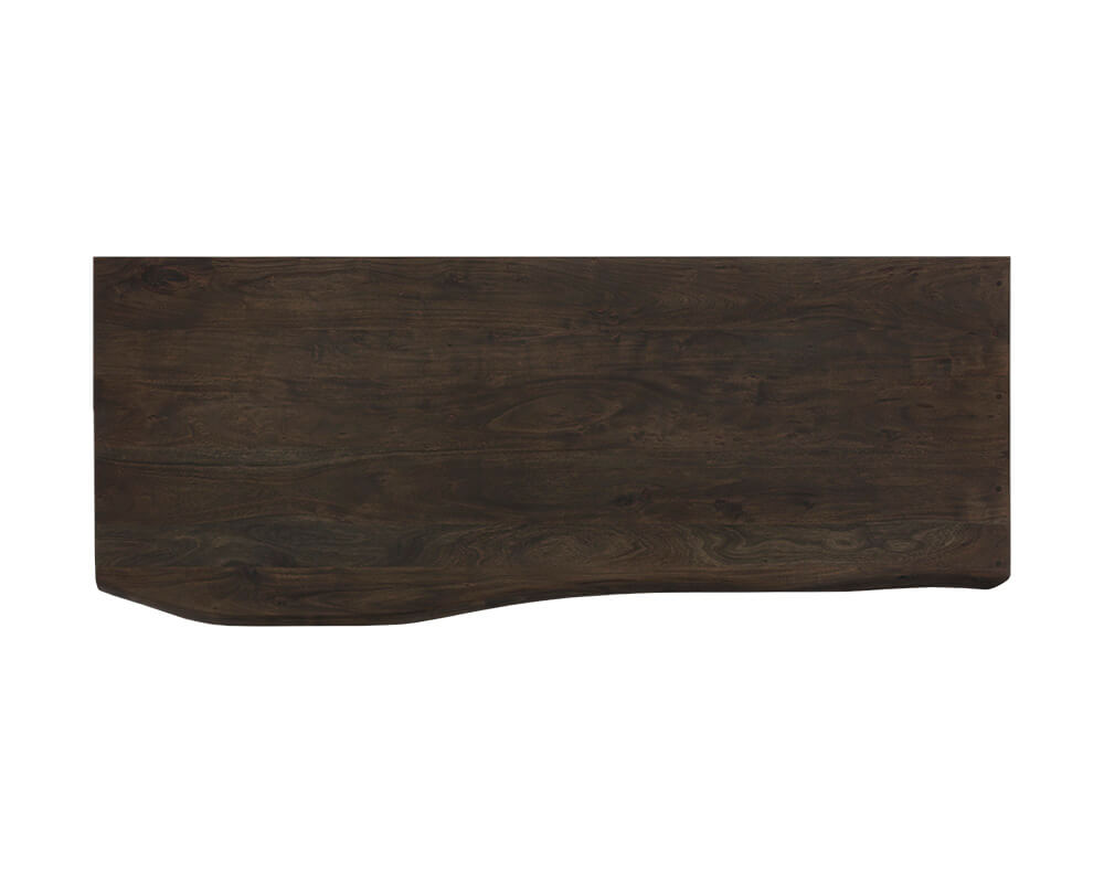 SUNPAN Lewis Desk - Dark Brown 107009