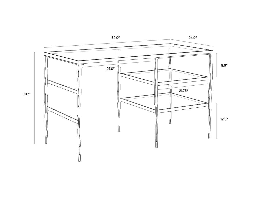 SUNPAN Bruna Desk 107040