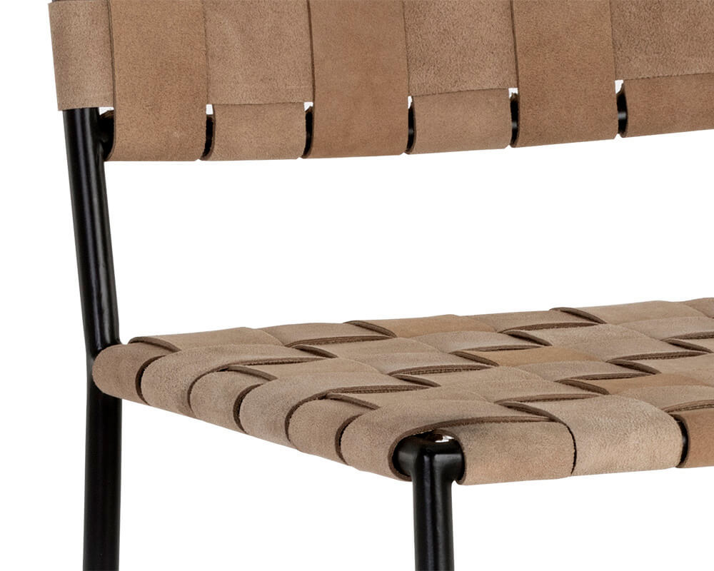 SUNPAN Omari Counter Stool Light Tan Leather 107067