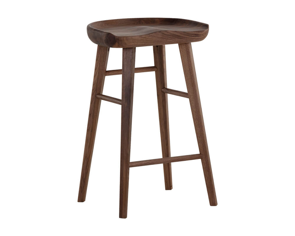SUNPAN Dominic Counter Stool -Walnut 107096
