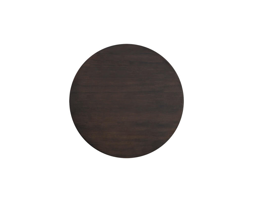 SUNPAN Diaz End Table Grey - Wood Grain Brown 107197