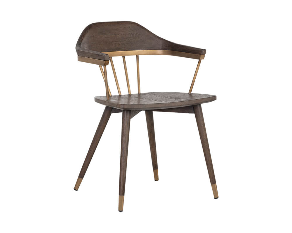 SUNPAN Demi Dining Chair - Dark Brown 107287