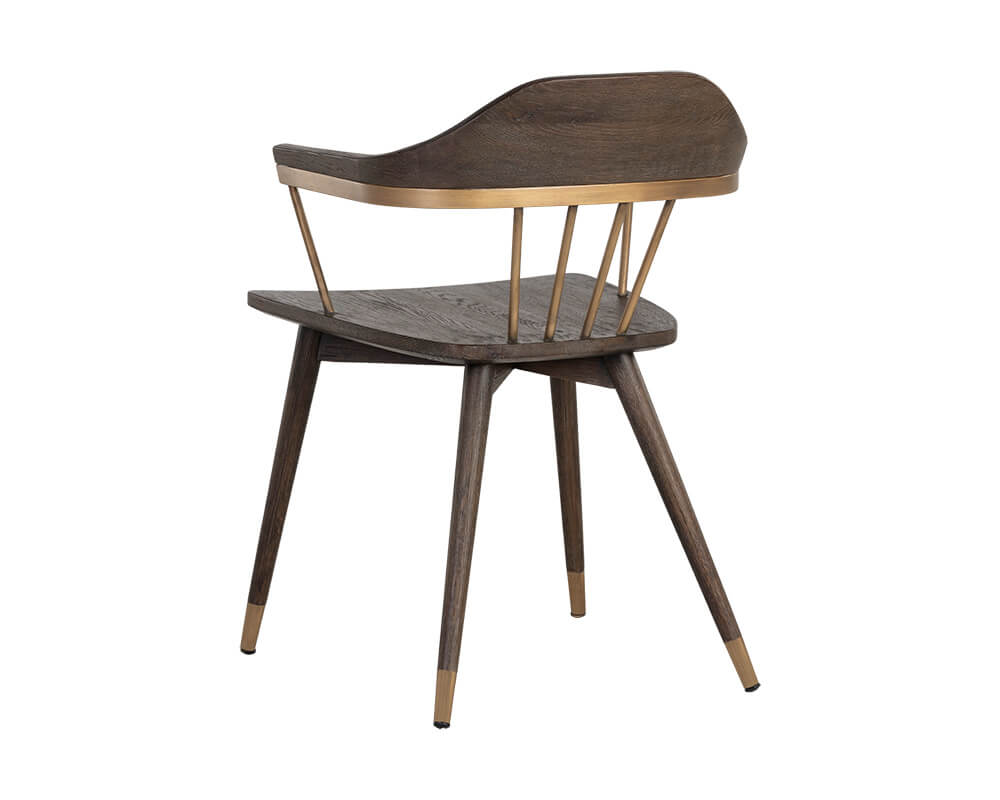 SUNPAN Demi Dining Chair - Dark Brown 107287