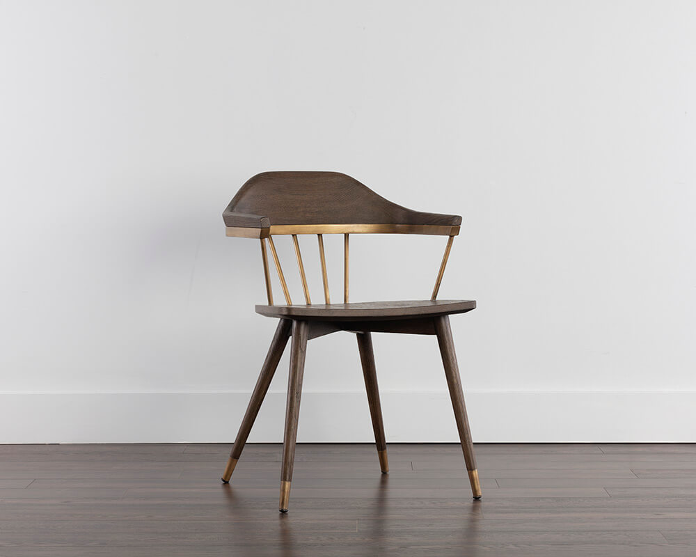 SUNPAN Demi Dining Chair - Dark Brown 107287