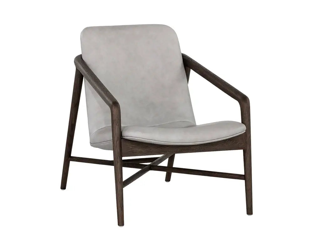 Sunpan Cinelli Lounge Chair Saloon Light Grey  110539