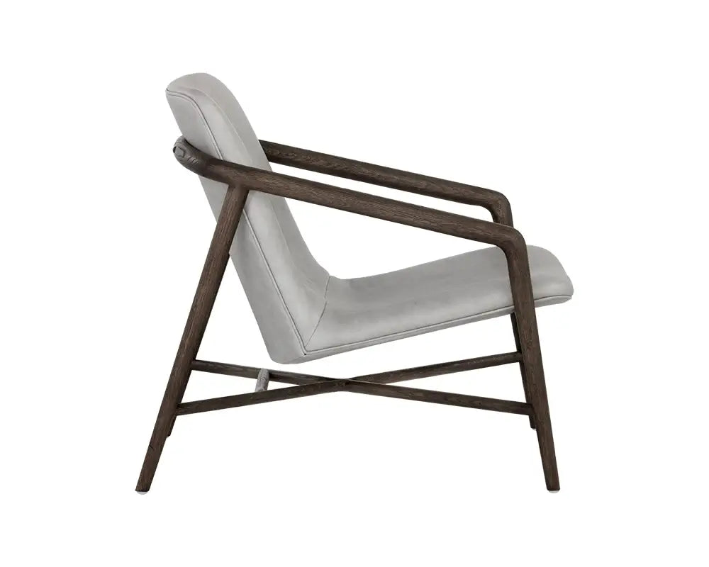 Sunpan Cinelli Lounge Chair Saloon Light Grey  110539