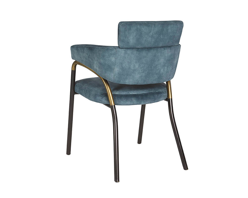SUNPAN Sharqui Dining Armchair - Nono Petrol 107310