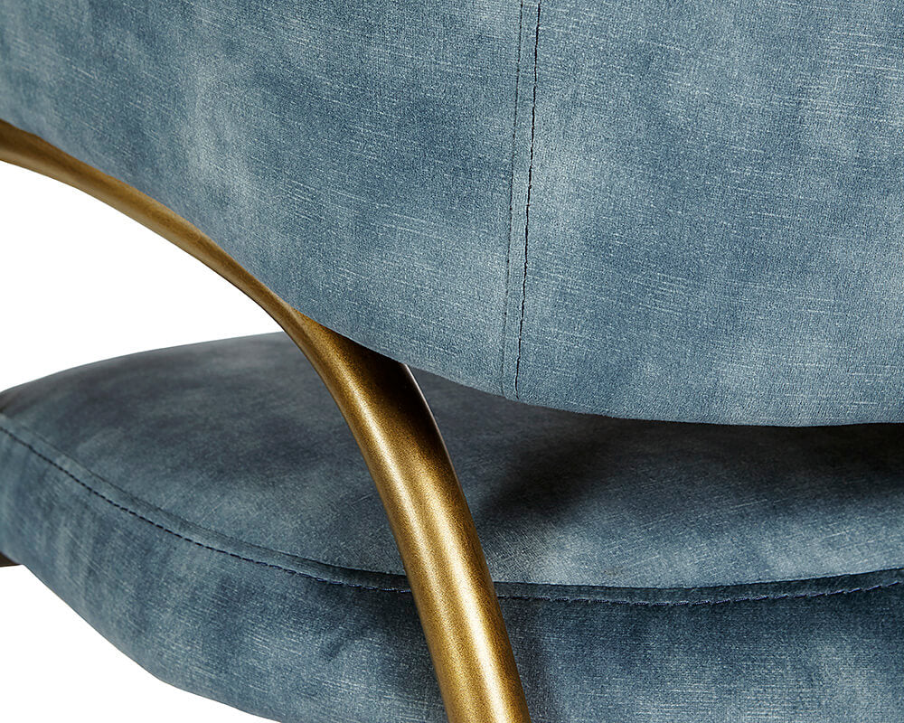 SUNPAN Sharqui Dining Armchair - Nono Petrol 107310