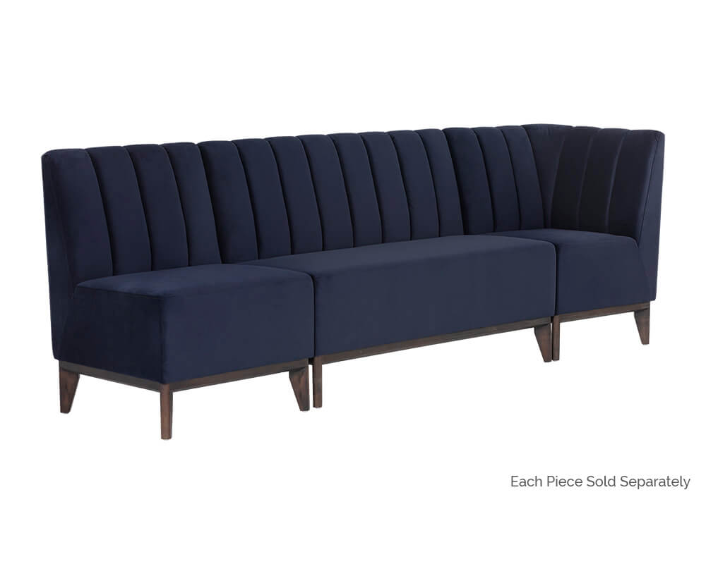 SUNPAN  KOSOVO BANQUETTE - ABBINGTON NAVY 111496