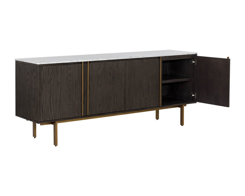 SUNPAN Briar Sideboard - Dark Brown 107441